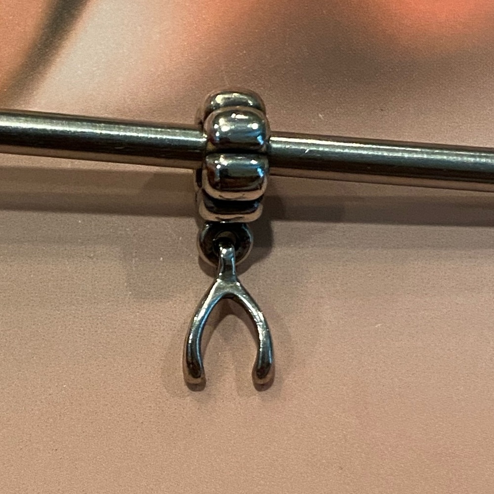 Pandora wishbone dangle